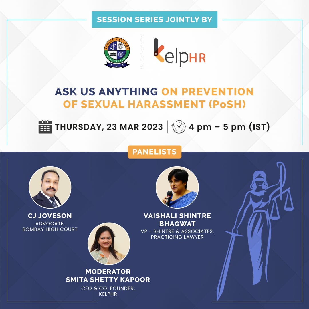Ask Us Anything on Prevention of Sexual harassment (PoSH)